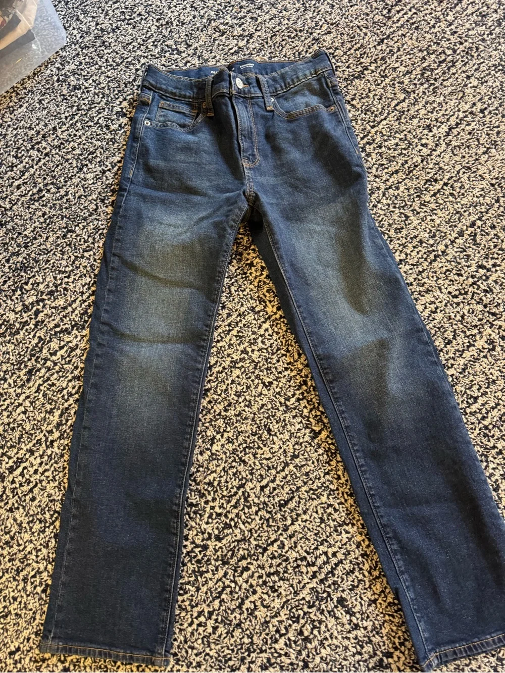 Dark Blue Boy’s Old Navy Straight Jeans size 12